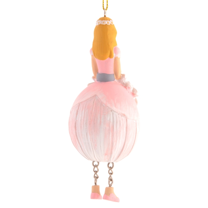 Support de poupée en métal 2201 en blanc pour type Barbie