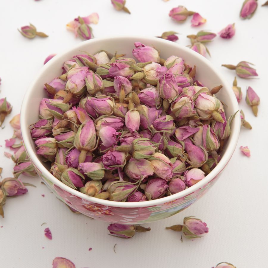 Dried rose buds 100g for DIY